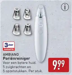 ALDI Ambiano Poriënreiniger aanbieding