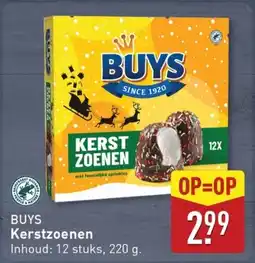 ALDI Buys Kerstzoenen aanbieding
