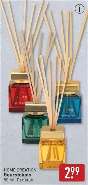 ALDI Home creation Geurstokjes aanbieding