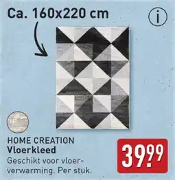 ALDI Home creation Vloerkleed aanbieding