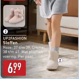 ALDI UP2FASHION Sloffen aanbieding