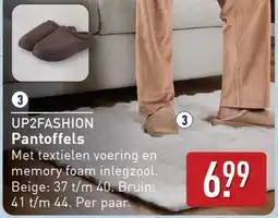 ALDI UP2FASHION Pantoffels aanbieding