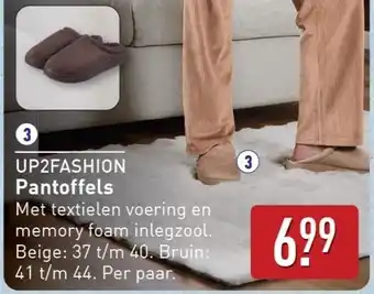 ALDI UP2FASHION Pantoffels aanbieding