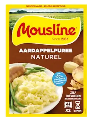 Budget Food Mousline Aardappelpuree Naturel aanbieding