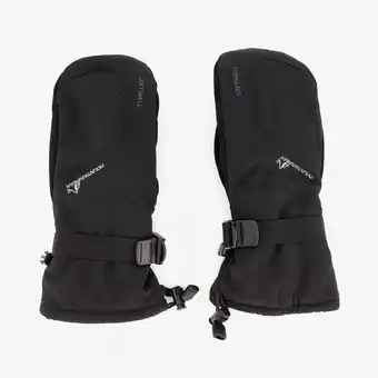 Scapino Mountain Peak softshell unisex skiwanten zwart aanbieding