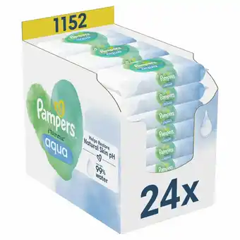 Plein.nl Pampers Billendoekjes Harmonie Aqua aanbieding