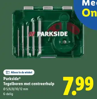 Lidl Parkside Tegelboren met Centreerhulp aanbieding