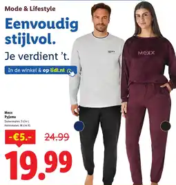 Lidl Mexx Pyjama aanbieding