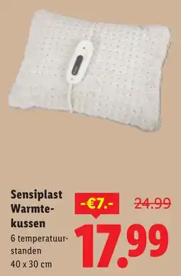 Lidl Sensiplast Warmtekussen aanbieding