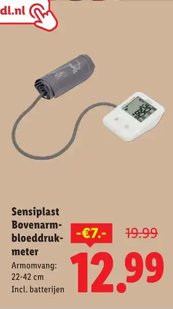 Lidl Sensiplast Bovenarm Bloeddrukmeter aanbieding