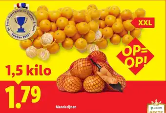 Lidl Mandarijnen aanbieding