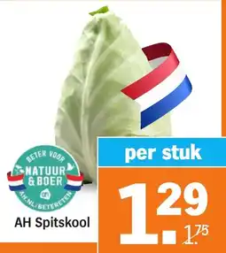 Albert Heijn AH Spitskool aanbieding