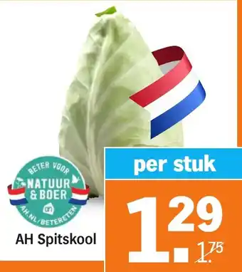 Albert Heijn AH Spitskool aanbieding
