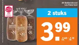 Albert Heijn AH Bakkersbrood Les Pains heel aanbieding