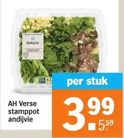Albert Heijn AH Verse stamppot andijvie aanbieding