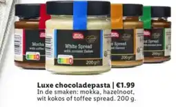 Lidl Luxe chocoladepasta aanbieding