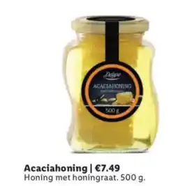 Lidl Acaciahoning Honing met honingraat. aanbieding
