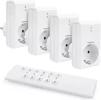 Amazon Draadloze stopcontacten met afstandsbediening aanbieding