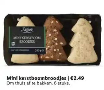 Lidl Mini kerstboombroodjes aanbieding