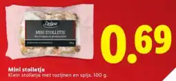 Lidl Mini stolletje aanbieding