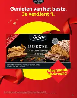 Lidl Deluxe Luxe stol aanbieding