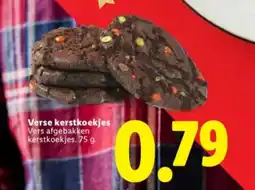 Lidl Verse kerstkoekjes aanbieding