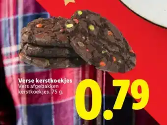 Lidl Verse kerstkoekjes aanbieding