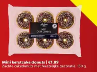 Lidl Mini kerstcake donuts | aanbieding