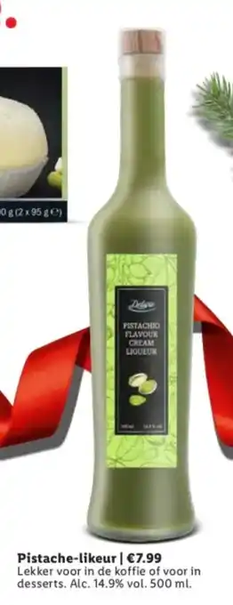 Lidl Pistache likeur aanbieding