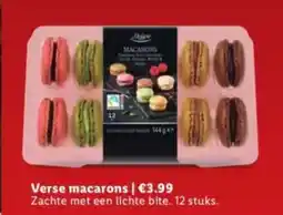 Lidl Verse macarons aanbieding