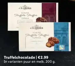 Lidl Truffelchocolade aanbieding