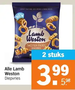 Albert Heijn Alle Lamb Weston Diepvries aanbieding