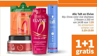 Albert Heijn Alle Taft en Elvive aanbieding