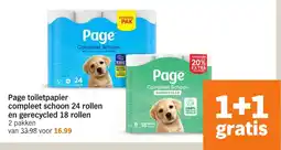 Albert Heijn Page Toiletpapier aanbieding