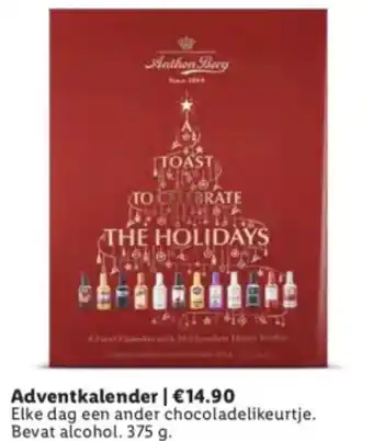 Lidl Adventkalender aanbieding