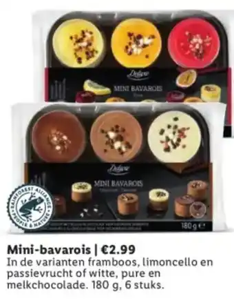 Lidl Mini-bavarois aanbieding