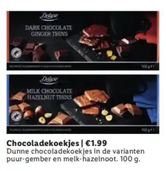 Lidl Chocoladekoekjes aanbieding