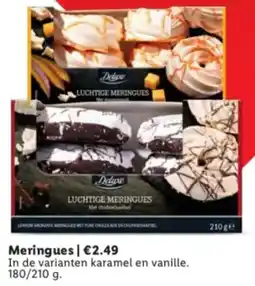 Lidl Meringues aanbieding