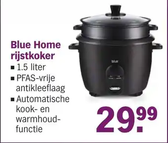 Albert Heijn Blue Home rijstkoker aanbieding