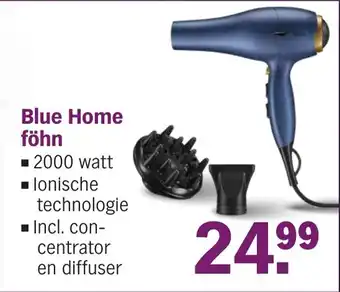 Albert Heijn Blue Home föhn aanbieding