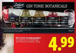 Lidl Gin-Tonic kruidenpakket aanbieding