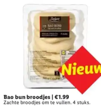 Lidl Bao bun broodjes aanbieding