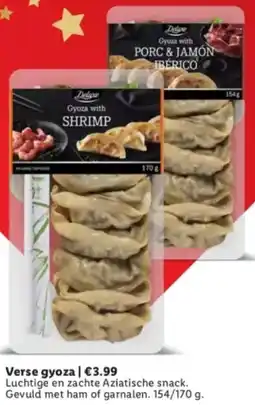 Lidl Verse gyoza aanbieding