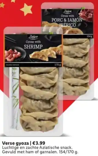 Lidl Verse gyoza aanbieding