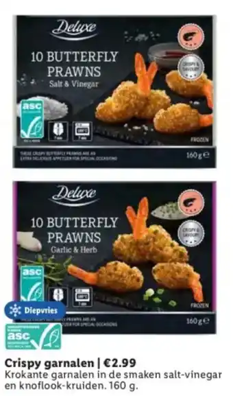 Lidl Crispy garnalen aanbieding