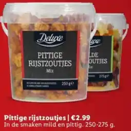 Lidl Pittige rijstzoutjes aanbieding
