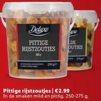 Lidl Pittige rijstzoutjes aanbieding