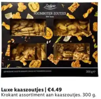 Lidl Luxe kaaszoutjes aanbieding