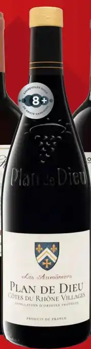 Lidl GVS Côtes du Rhône Village Plan De Dieu aanbieding