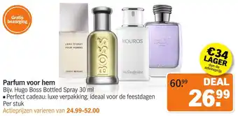 Albert Heijn Parfum voor hem aanbieding